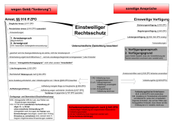 Einstweiliger Rechtsschutz