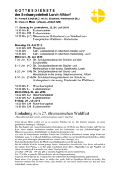 Gottesdienste als PDF