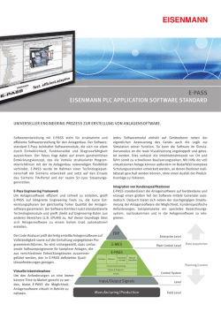 E-PASS PDF - Eisenmann
