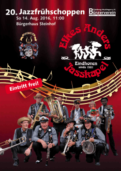 Jazzfr&uuml;hschoppen