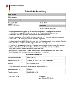 19kb - Bundesverwaltungsamt