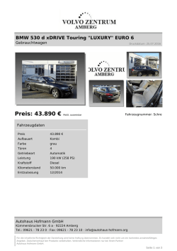 Preis: 43.890 € MwSt. ausweisbar