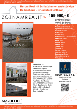 Druck - Immobilien der Slowakei
