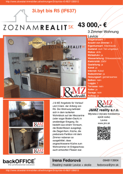 Druck - Immobilien der Slowakei