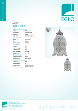 talbot 1 - LED Beleuchtung