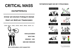 CRITICAL MASS Aschaffenburg