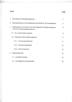 i. Das Referenz-Niedrigenergiehaus 2. Besonderheiten der