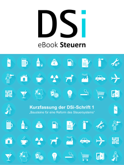 Das ``eBook Steuern`` als PDF - Deutsches Steuerzahlerinstitut