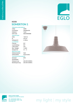 somerton 1 - LED Beleuchtung