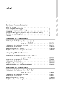 Inhalt - STARK Verlag