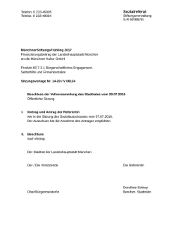 Sozialreferat