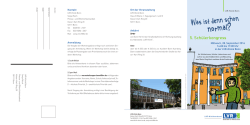 Informationsblatt/Einladung zum Schülerkongress - LVR