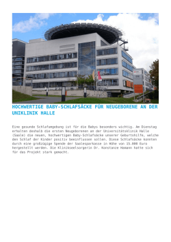 Hochwertige Baby-Schlafs&auml;cke f&uuml;r Neugeborene an