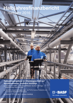 Halbjahresfinanzbericht