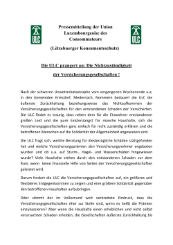 Die ULC prangert an: Die Nichtzust