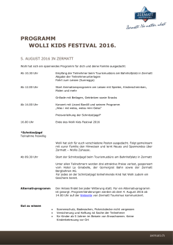programm wolli kids festival 2016.