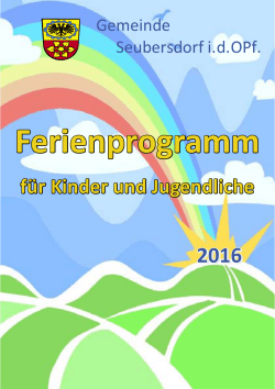 findet Ihr das Ferienprogramm auch online.