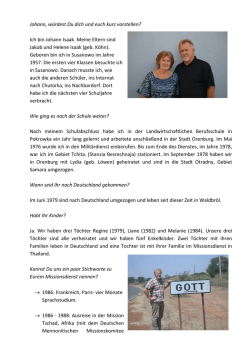 Informationen - SUSANOWO.info