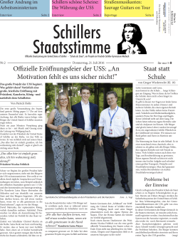 Schillers Staatsstimme (Zeitung) Ausgabe 2 - Friedrich