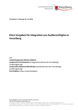 PDF: Pressekonferenzunterlagen - Land Vorarlberg