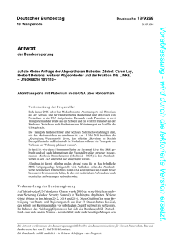 Drucksache 18/9268 - DIP21
