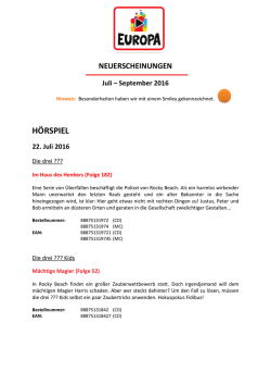 Infoletter Jul