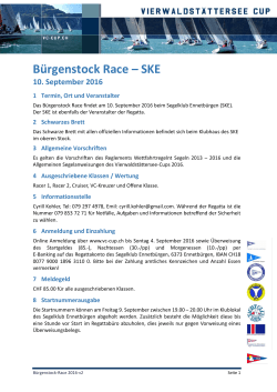 Bürgenstock Race – SKE - Vierwaldstättersee Cup