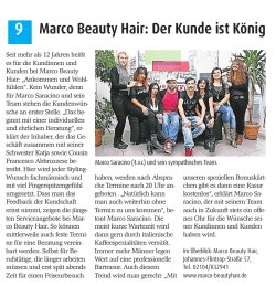 9 Marco Beauty Hair: Der Kunde ist König