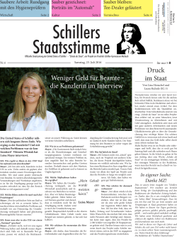 Schillers Staatsstimme (Zeitung) Ausgabe 4 - Friedrich