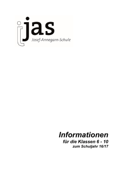 Informationen - Josef-Annegarn