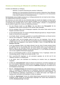 Hinweise zur Anwendung der Hilfsskala f&uuml;r schriftliche &Uuml;berpr&uuml;fungen