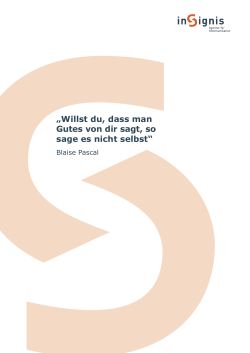 insignis Profil - insignis Agentur f&uuml;r Kommunikation GmbH (GPRA)