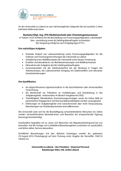 Ingenieurs (Bachelor/Diplom FH)