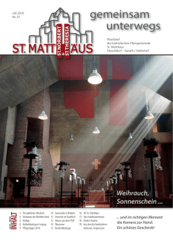 Der Pfarrbrief