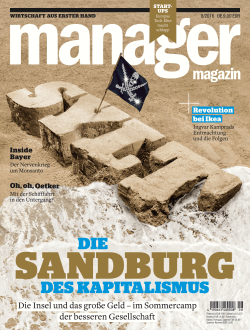 Manager Magazin Nr. 08/2016