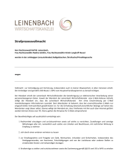 als PDF - Leinenbach Wirtschaftskanzlei