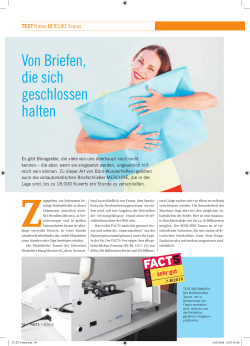 Von Briefen, die sich geschlossen halten