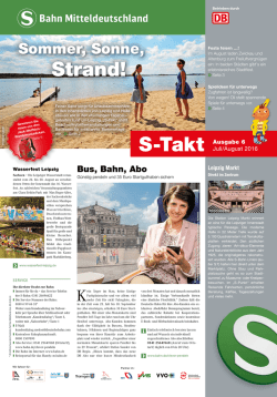 Ihre S-Takt - jetzt downloaden!  - S