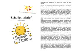 Elternbrief hier downloaden - Gemeinschaftsschule Jettingen