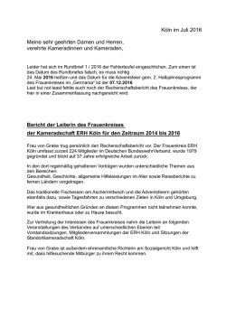 Rundbrief 1/2016
