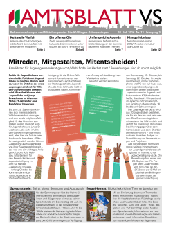 Ausgabe 13/2016 als PDF ansehen - Villingen