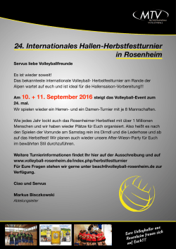 HFT-2016-Flyer - MTV Rosenheim Volleyball