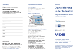 Digitalisierung in der Industrie - Die Fahrzeug