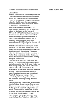 DM Blockwettk&auml;mpfe - wlv-rems-murr