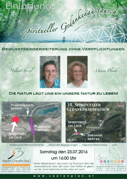 Samstag den 23.07.2016 um 16:00 Uhr
