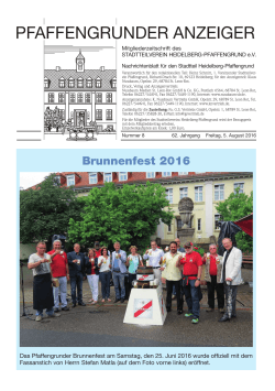 Brunnenfest 2016 - Lokalmatador.de