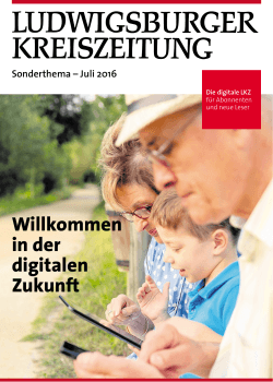Digitale Ausgabe - Ludwigsburger Kreiszeitung
