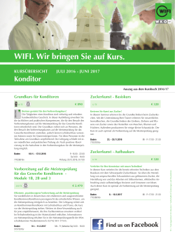 00505 Konditor - WIFI Niederösterreich