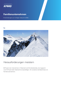 Herausforderungen meistern