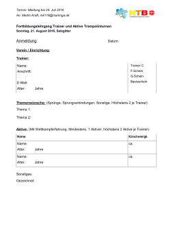 Meldeformular (pdf - trampolin